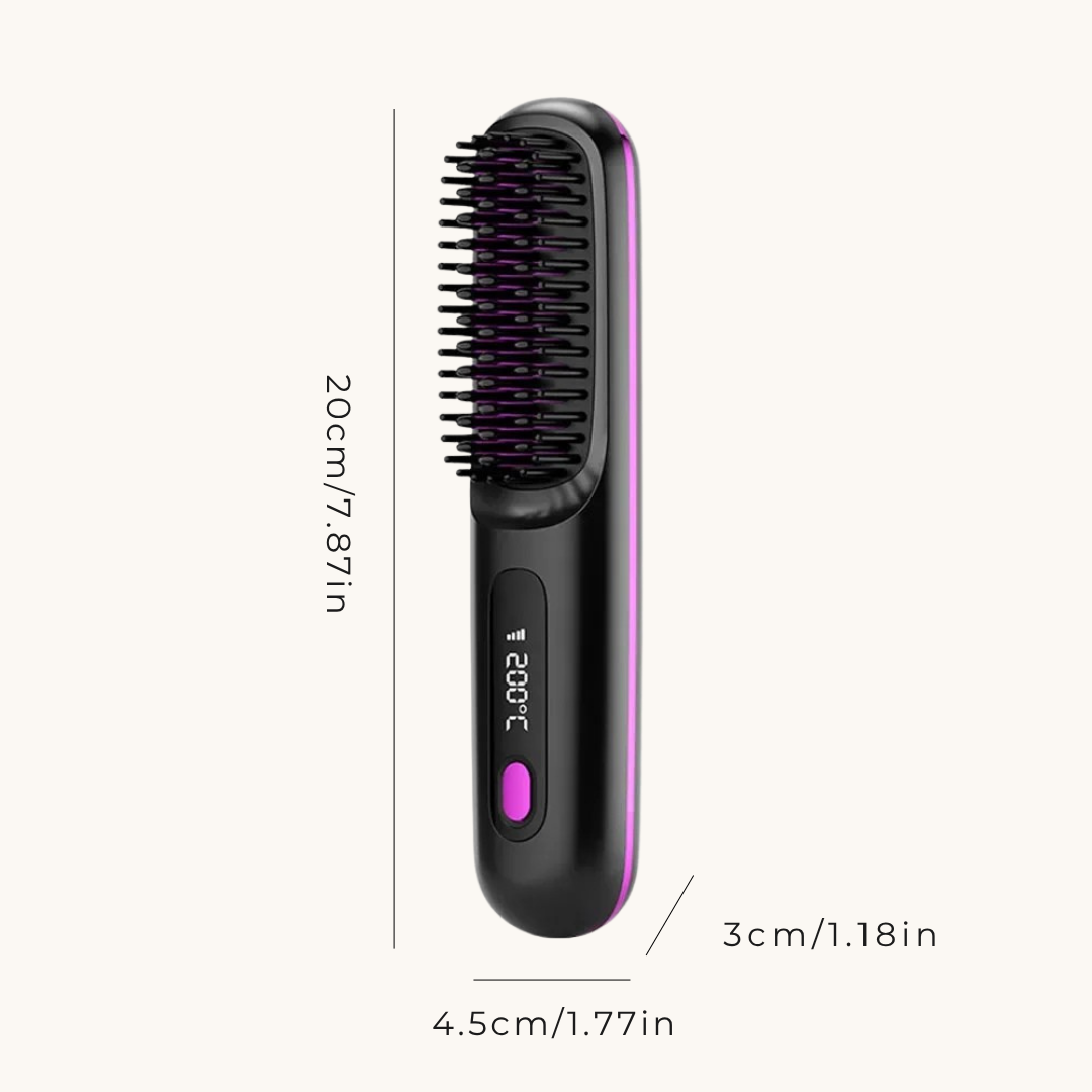 Healira™ IntelliBrush Portable Hair Straightener