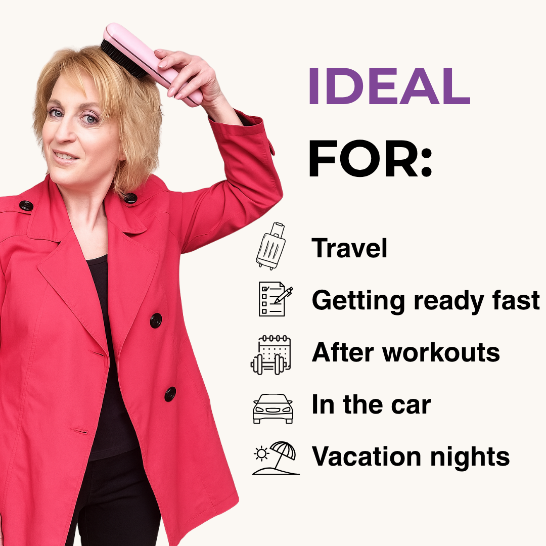 Healira™ IntelliBrush Portable Hair Straightener