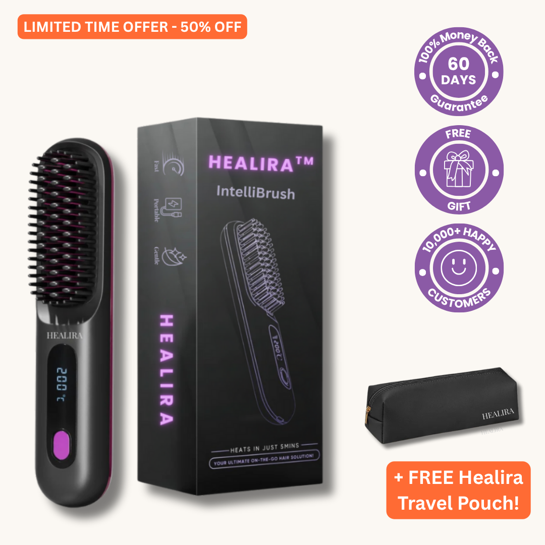 Healira™ IntelliBrush Portable Hair Straightener