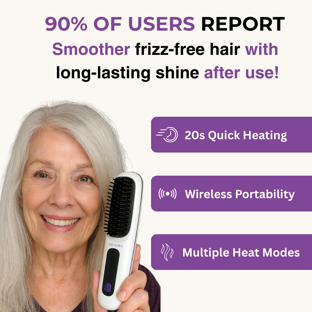 Healira™ IntelliBrush Portable Hair Straightener