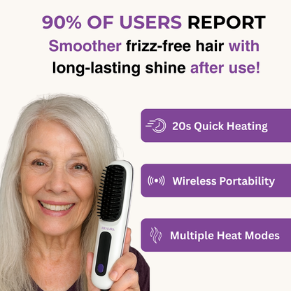 Healira™ IntelliBrush Portable Hair Straightener